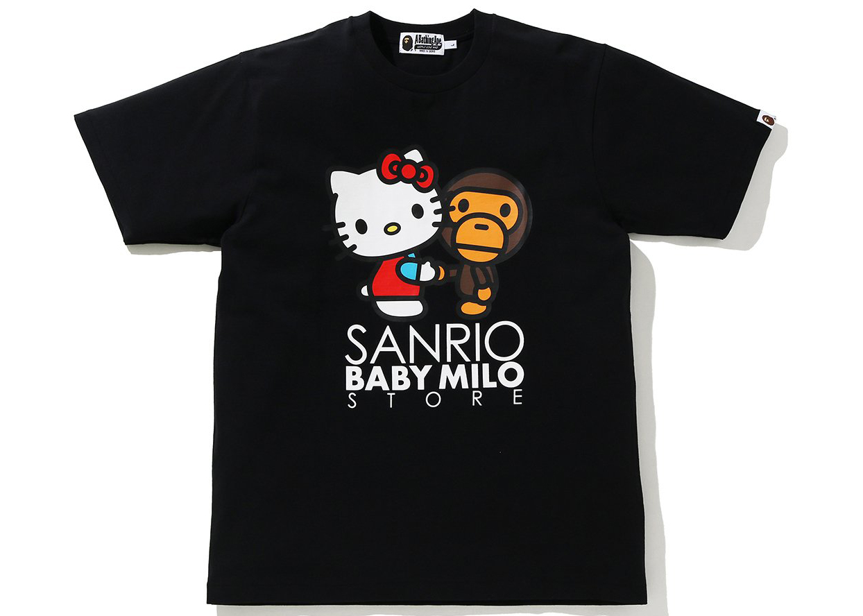 BAPE x Hello Kitty Baby Milo 3 Tee Black メンズ - SS21 - JP