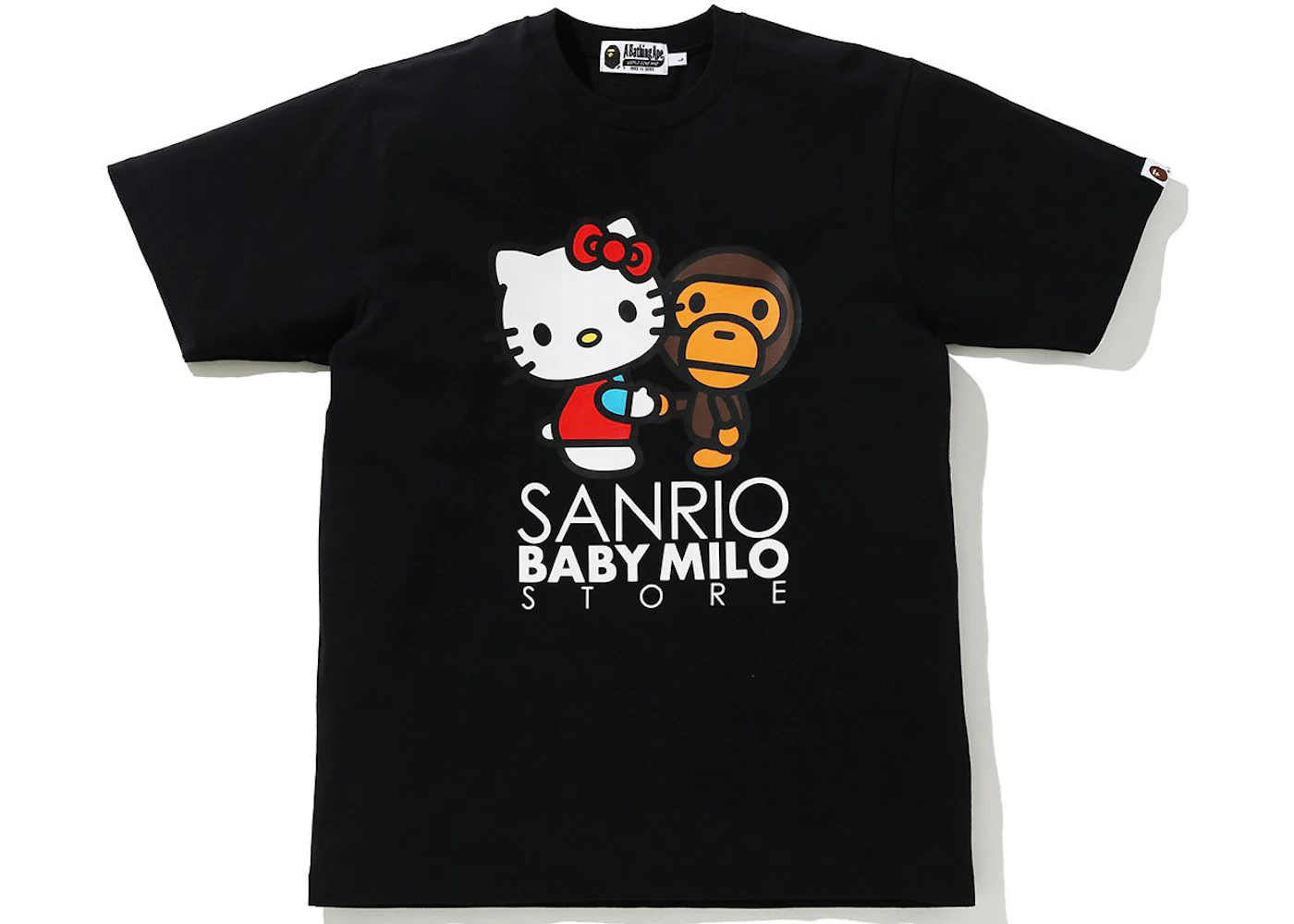 Bape X Hello Kitty Baby Milo 3 Tee Black Ss21 Bape X Hello Kitty Baby Milo 3 Tee Black Ss21