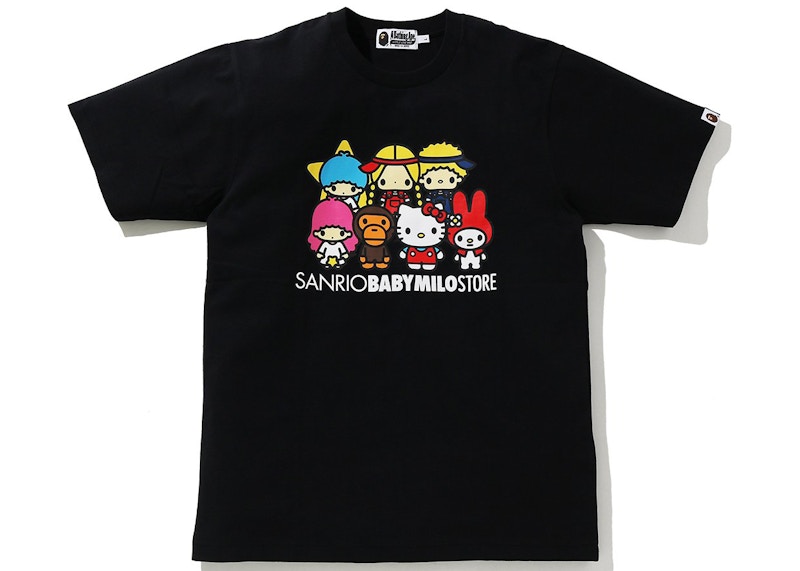 BAPE x Hello Kitty Baby Milo 4 Tee Black - SS21 Men's - US