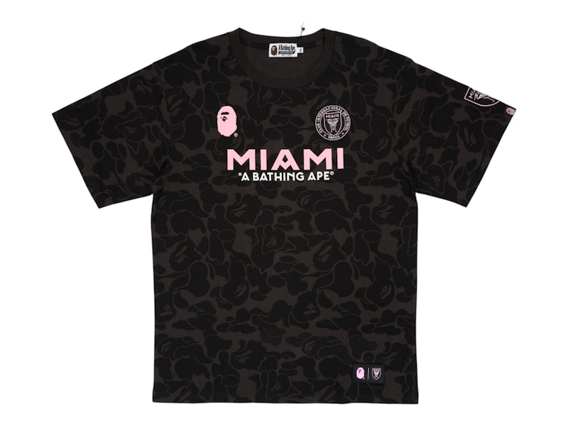 BAPE × INTER MIAMI CF CAMO TEE BAPE x Inter Miami CF Camo Tee White Men's - FW23 - US
