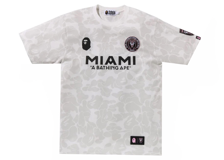 Bape x Inter Miami CF Camo Teeファッション