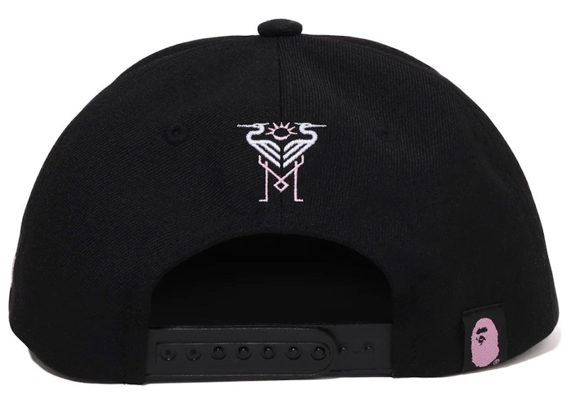 BAPE x Inter Miami CF Snapback Cap Black Herren - FW23 - DE