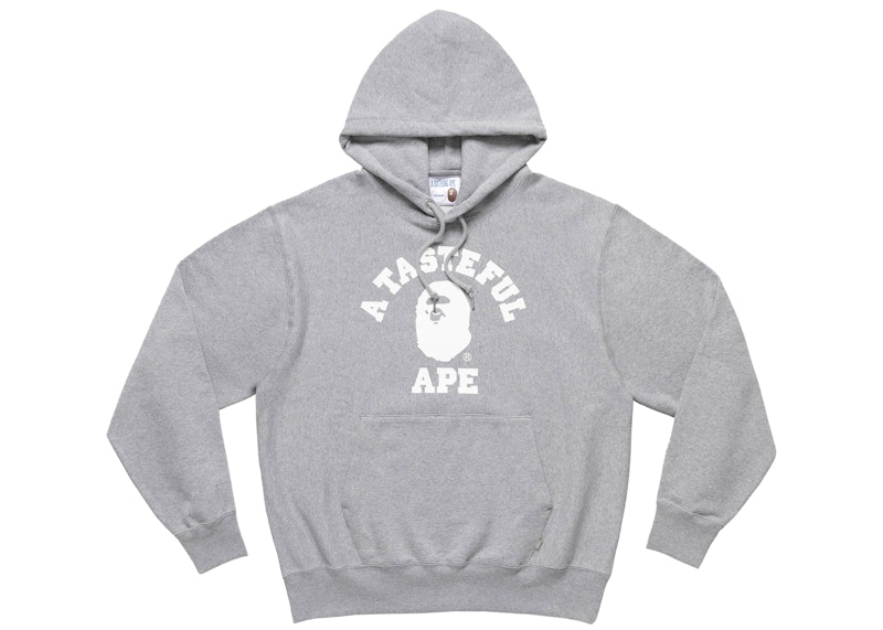 A BATHING APE X JJJJOUND COLLEGE HOODIE | vrealitybolivia.com