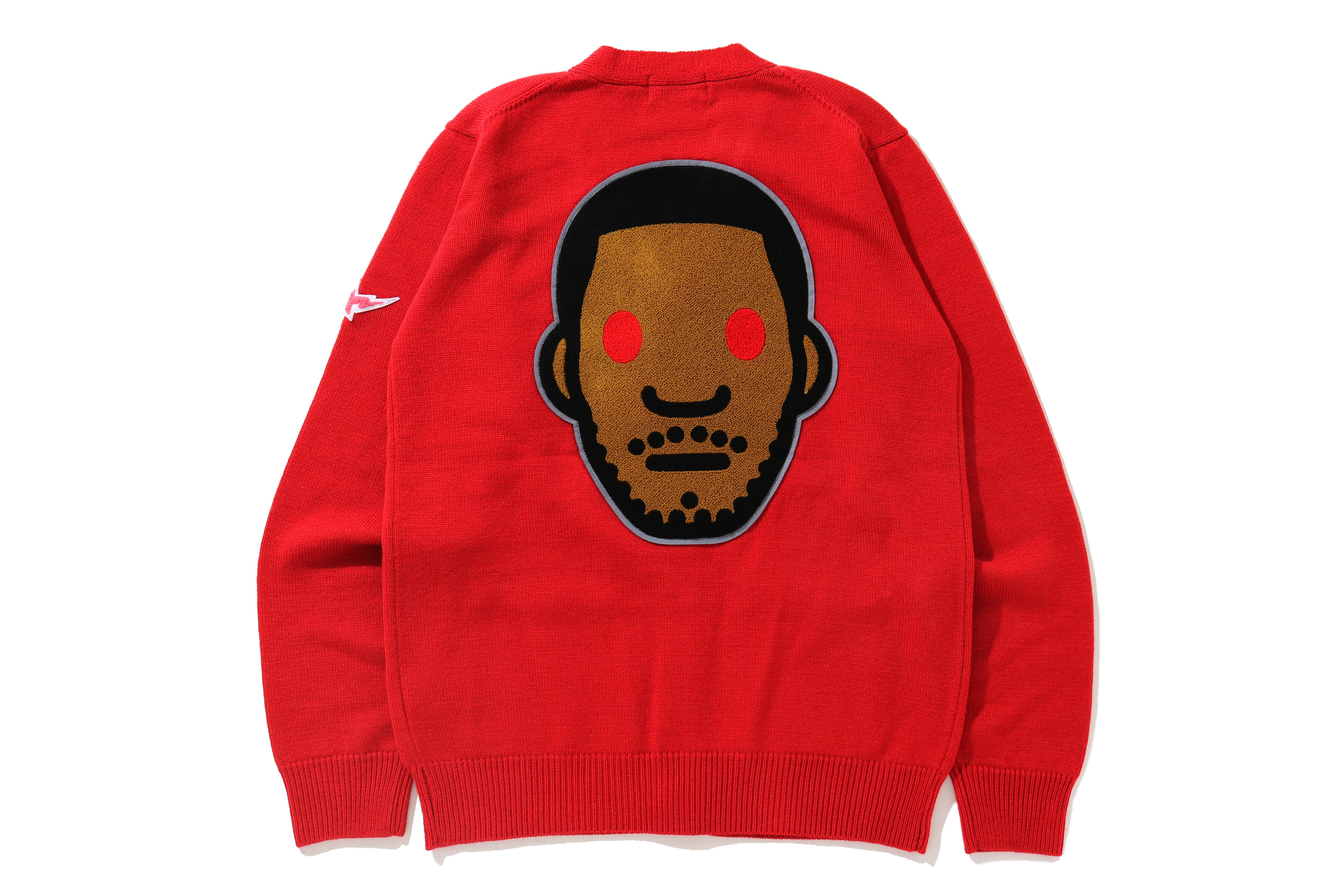 BAPE x Kid Cudi Cardigan Red