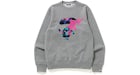BAPE x Kid Cudi Cuello Redondo Gris