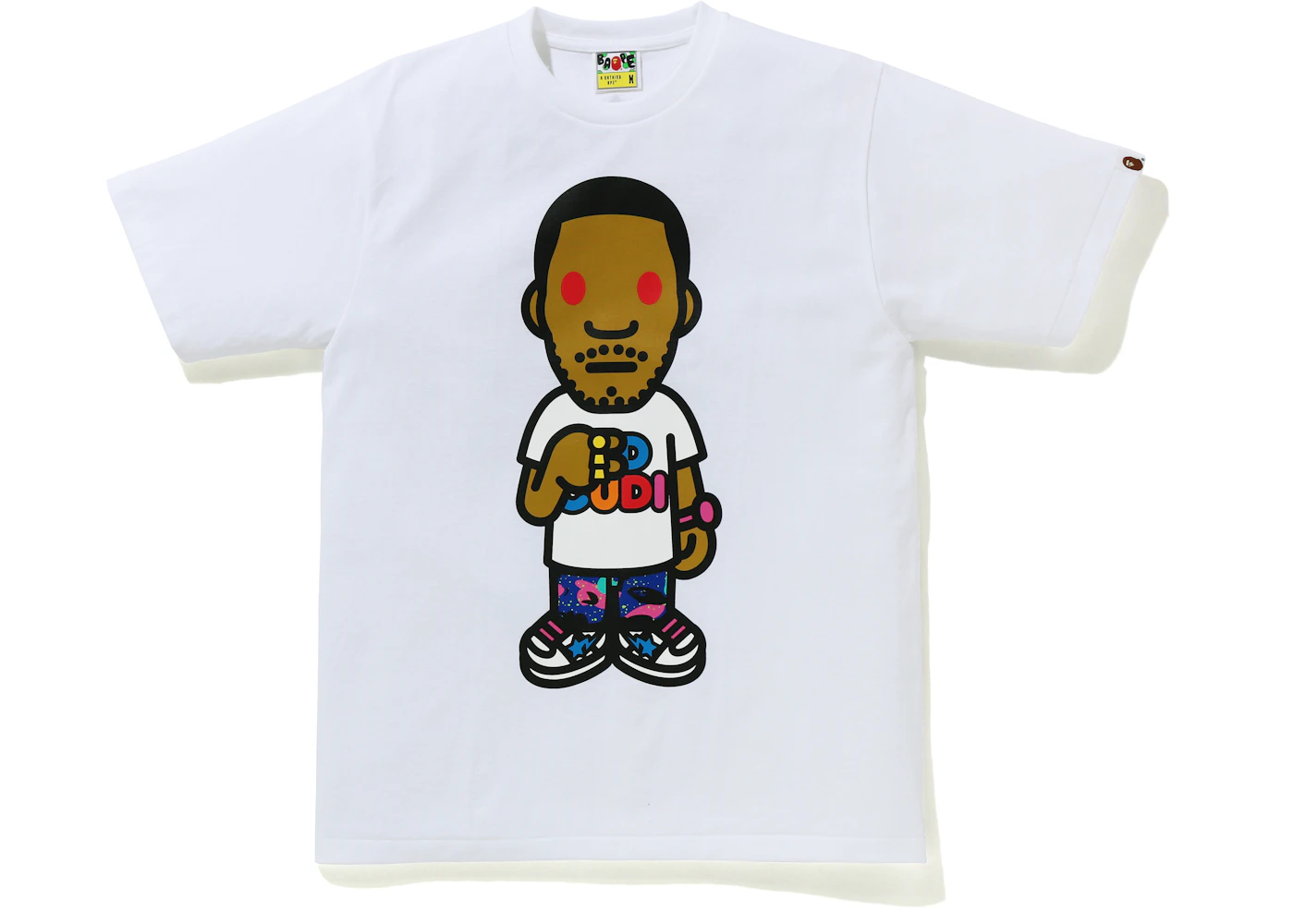 Bape X Kid Cudi Tee White - Ss21 - Us