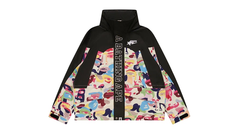 【2024年製 新品】 BAPE Men's Multicolor Jacket Snowboard Camo KidSuper x ジャケット・アウター
