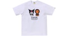 BAPE x Kuromi Baby Milo Tee White