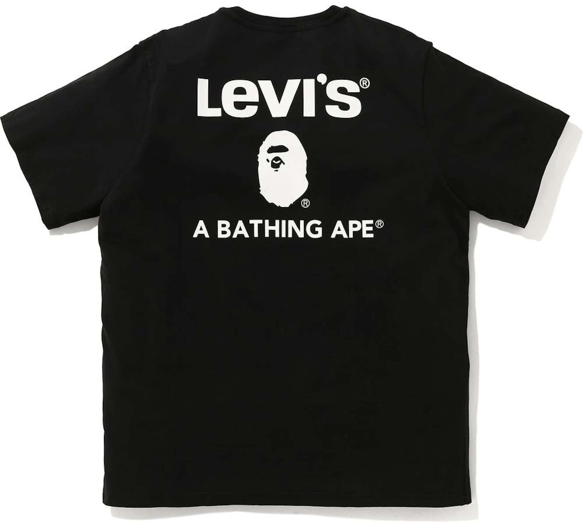 BAPE x Levi's A Bathing Ape Tee Black - SS21 - GB