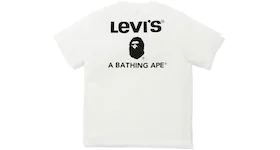 BAPE x Levi's A Bathing Ape Tee White