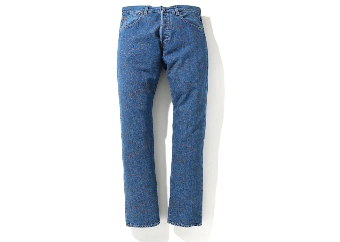 Bape X Levi S Camo 501 93 Model Japan Exclusive Light Indigo Ss21 Bape X Levi S Camo 501 93 Model Japan Exclusive Light Indigo Ss21