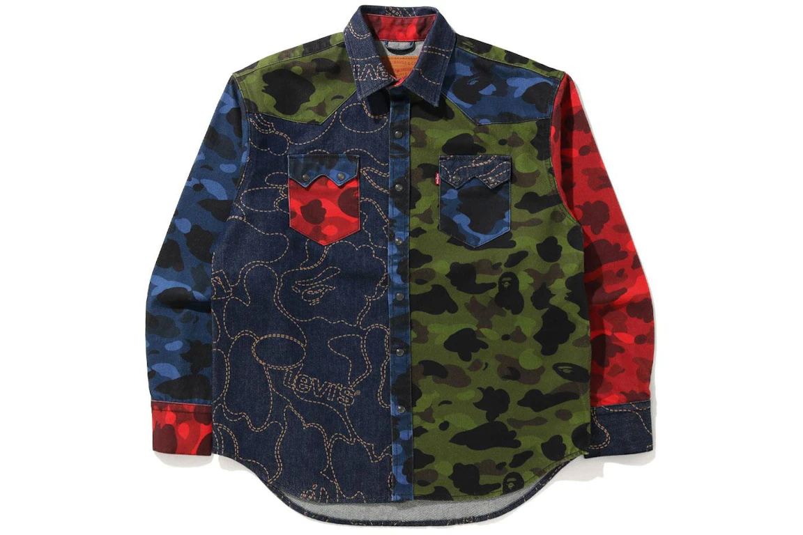 BAPE x Levi's Camo Jacket Multicolor