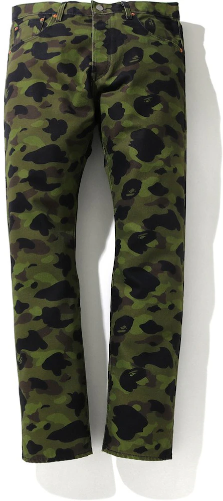 Supreme X Levis Camouflage Trousers in Green for Men