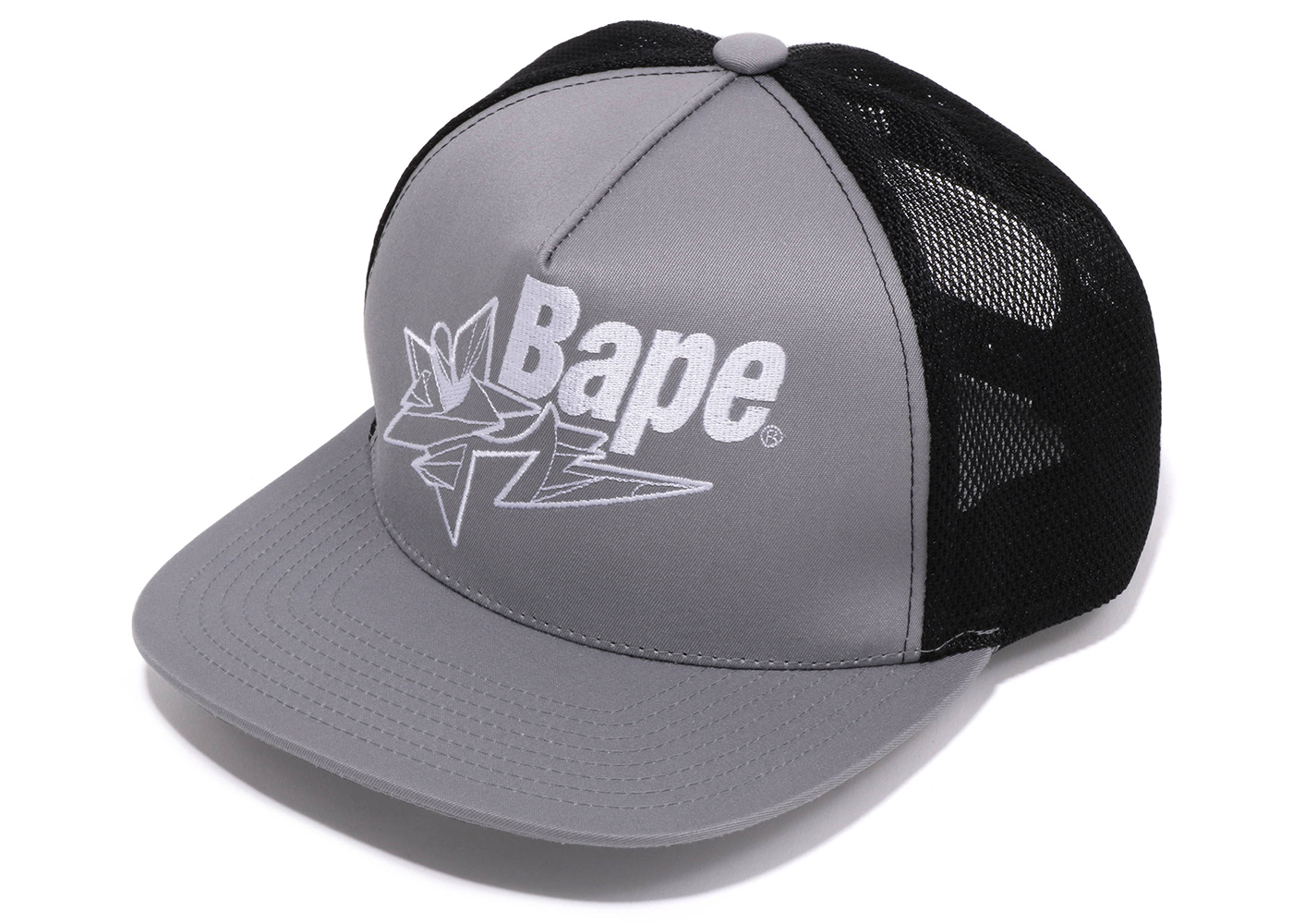 BAPE x Louis De Guzman Mesh Cap Grey - FW22 - GB