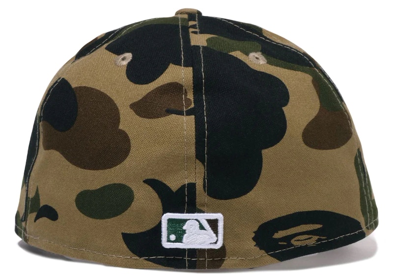 BAPE x MLB New Era Angels 59Fifty Fitted Cap Green Men's - SS24 - US