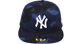 BAPE x MLB New Era Yankees 59Fifty Fitted Cap Navy