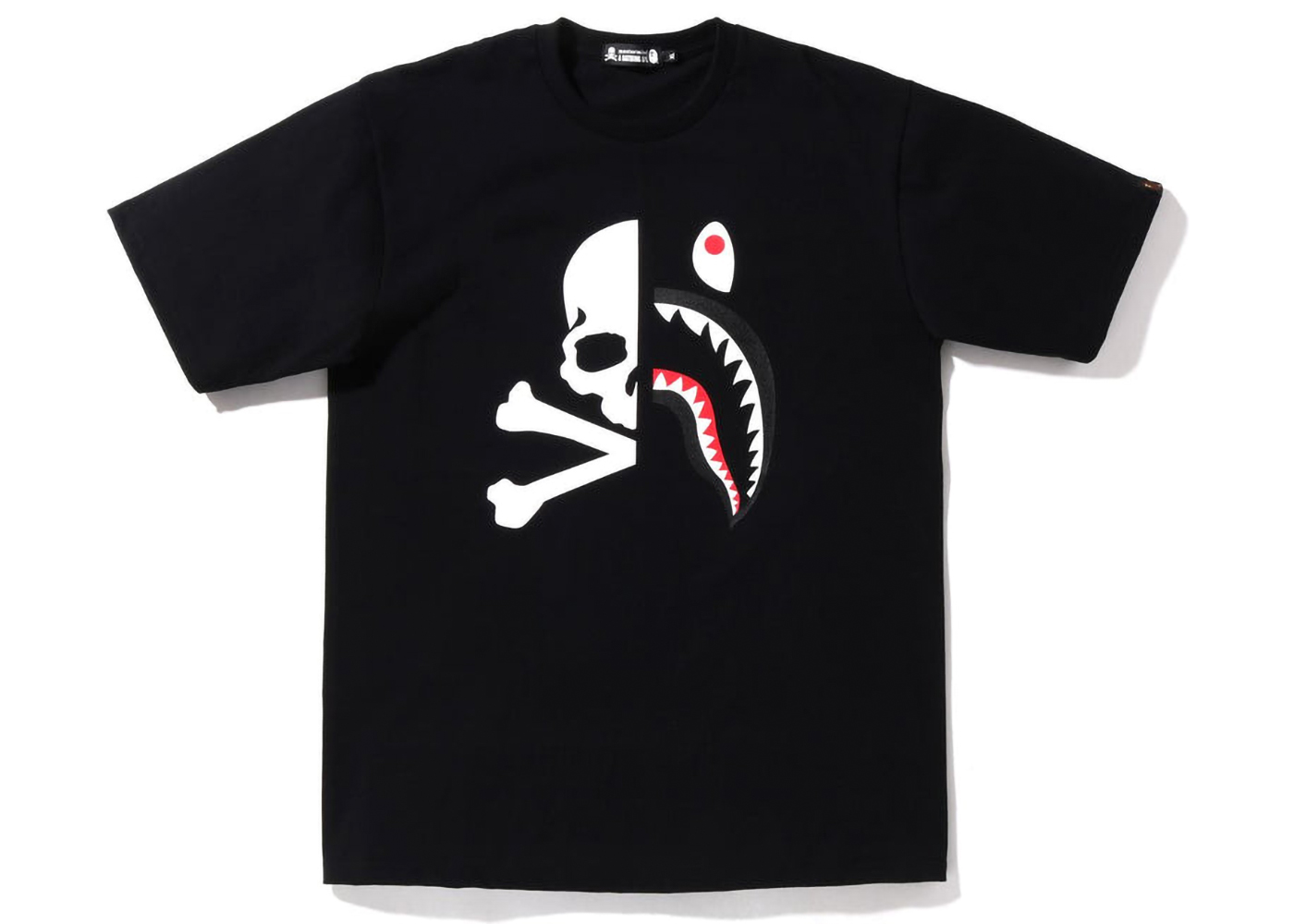 BAPE x Mastermind Half Shark MMB Tee Black メンズ - FW22 - JP