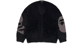 BAPE x Mastermind Japan Knit Cardigan Black