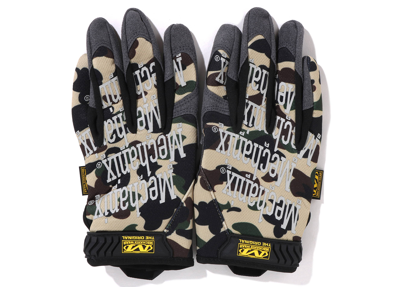 BAPE x Mechanix Glove Yellow - FW22 - US