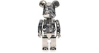 Bearbrick x Medicom Superalloy Chogokin 200% Bearbrick Silver