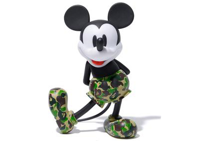 BAPE x Mickey Mouse 90th Anniversary Figure Multi Camo