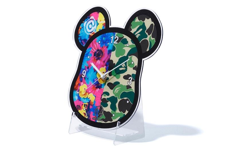 BAPE x Mika Ninagawa Bear Wall Clock Green - SS19 - US