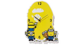 BAPE x Minion Ape Head Clock Yellow