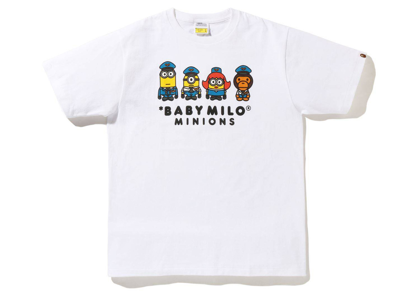 BAPE x Minions 08 Tee White Men's - SS22 - US