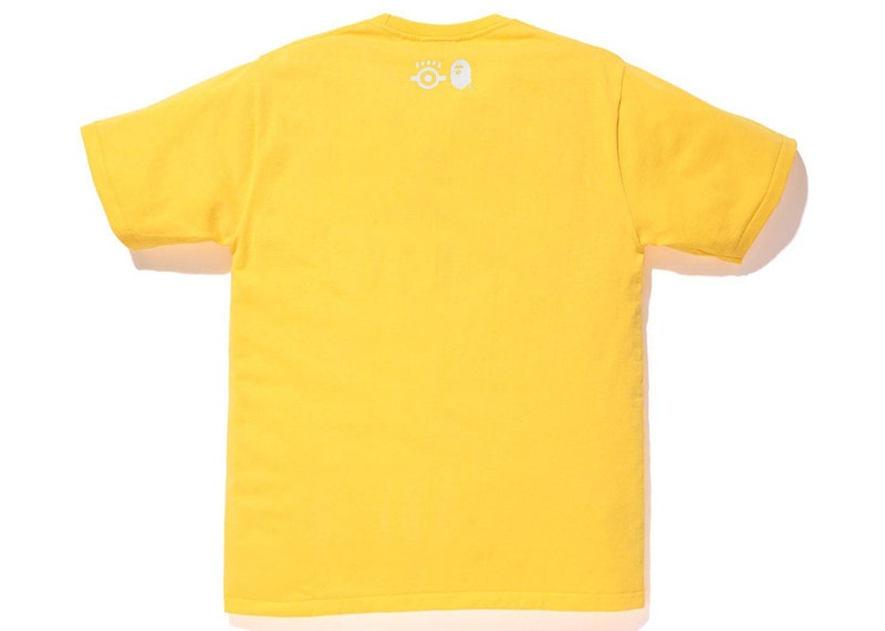 BAPE x Minions 07 Tee Yellow Men's - SS22 - US