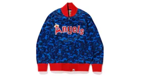 BAPE x Mitchell & Ness Angels Jacket Blue