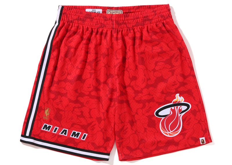 Mitchell and ness miami best sale heat shorts