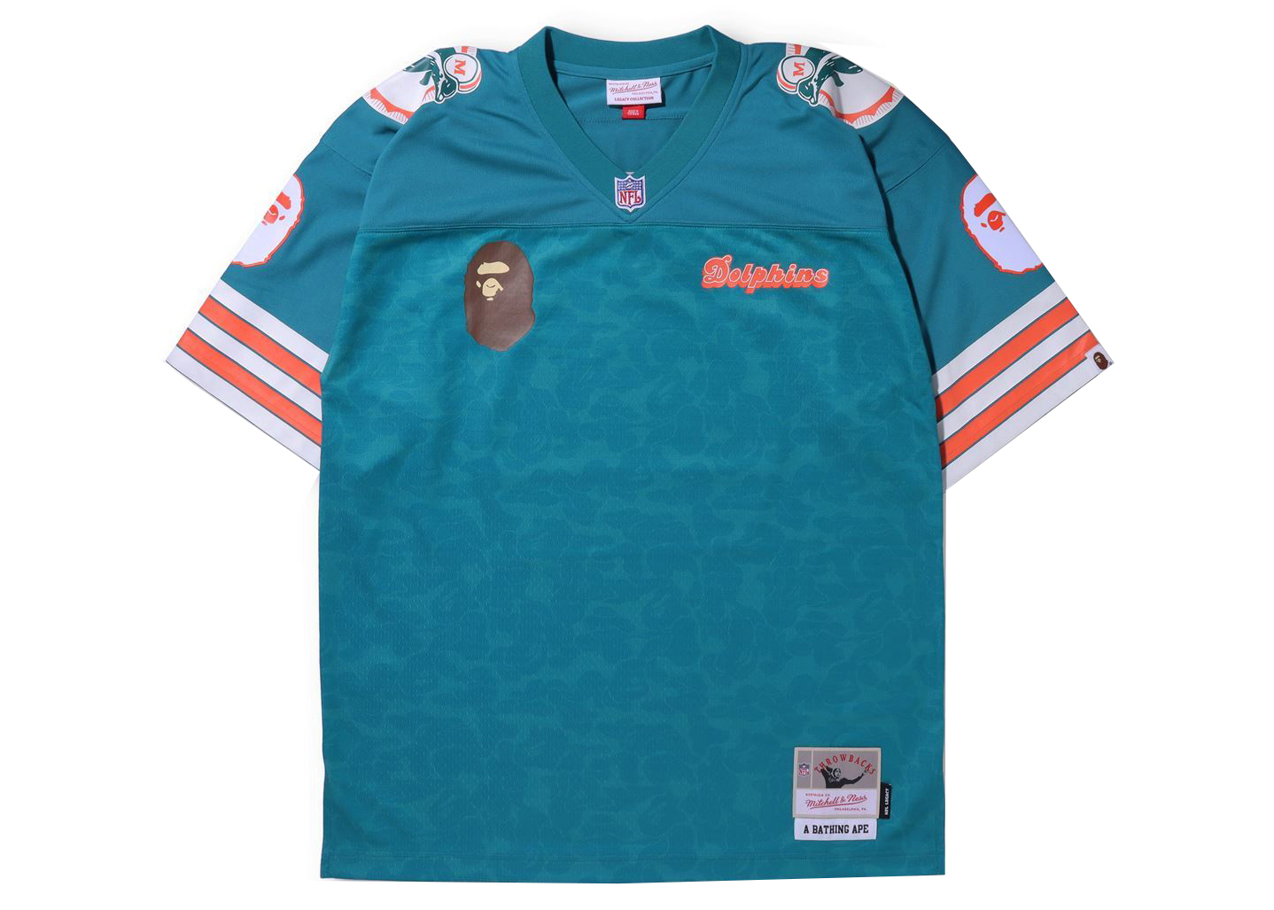 BAPE x Mitchell & Ness NFL New York Giants Legacy Jersey Navy