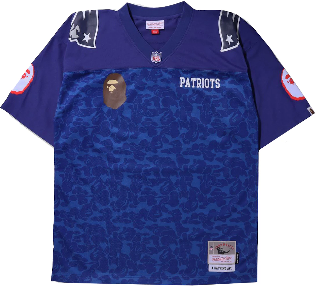 Vintage New England Patriots Football-NFL Mitchell & Ness Jersey SizeXL