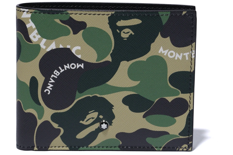BAPE x Montblanc Wallet Green
