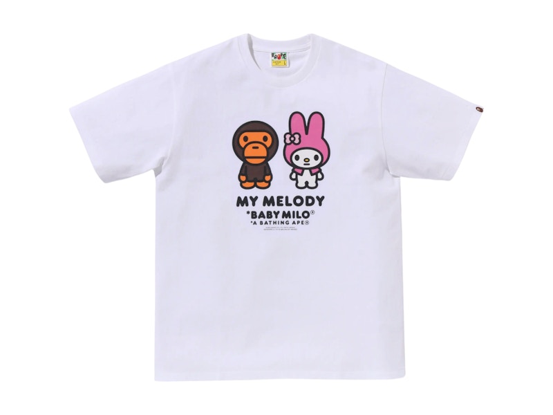 BAPE x Cinnamoroll Baby Milo Ginza Exclusive Tee Black Men's
