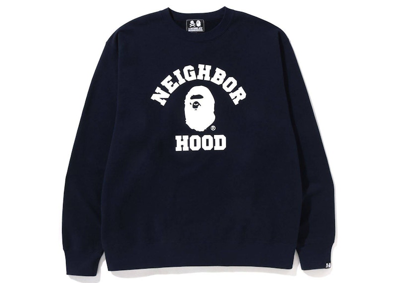 希少✨NEIGHBORHOOD A BATHING APE CREWNECK-