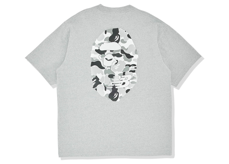 bape x new balance ape head relaxed fit tee