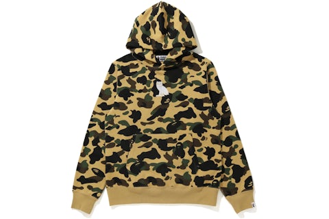 BAPE x OVO 1st Camo Pullover Hoodie Yellow Men's - FW20 - US BAPE x OVO 1st Camo Pullover Hoodie Yellow Men's - FW20 - US