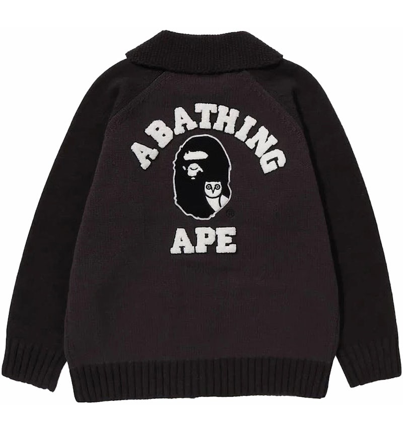 BAPE x OVO Cowichan Sweater Grey Men's FW23 US