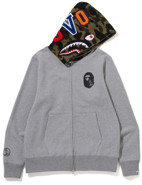 Bape Shark Zip up Hoodie For Sale