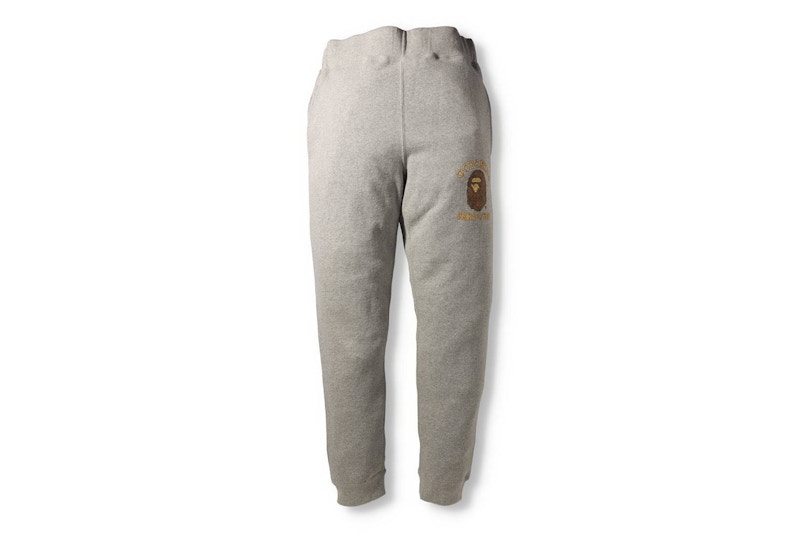 BAPE x OVO Slim Fit Sweatpants Grey Men's - FW21 - US