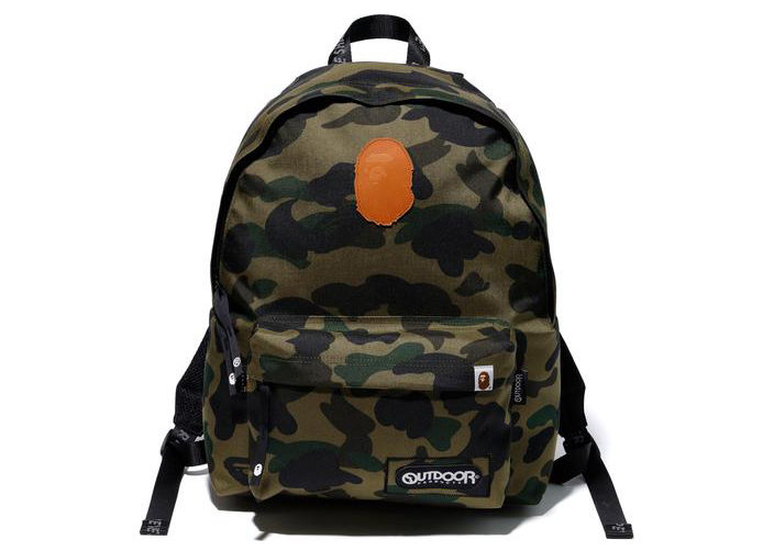 BAPE x Outdoor Products 1st Camo Day Pack Green Men's - SS21 - US