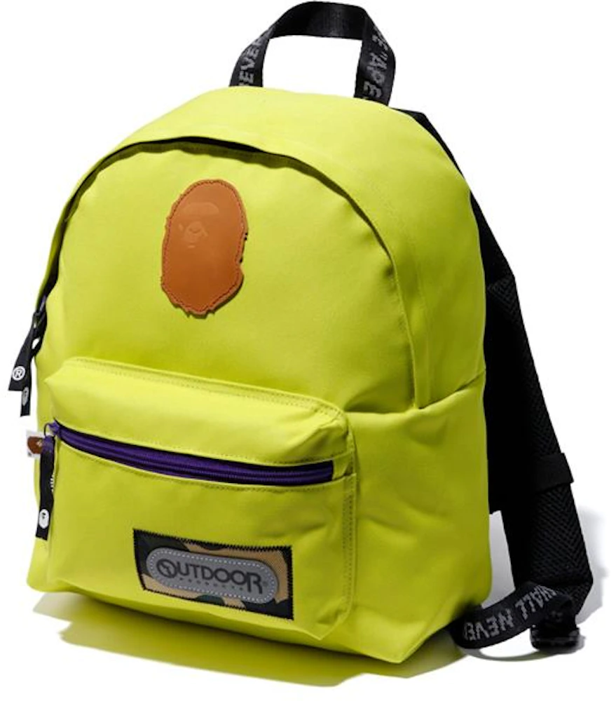BAPE x Outdoors Products Day Pack Yellow Kids' - FW19 - US