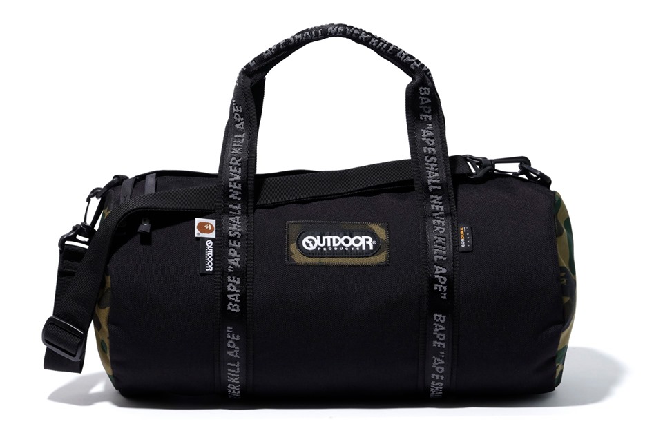 BAPE x Outdoors Products Drum Bag Black - FW19 - US