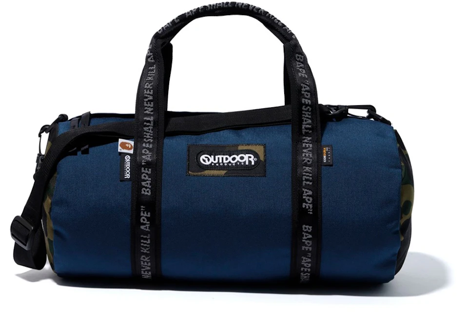 BAPE x Outdoors Products Drum Bag Navy