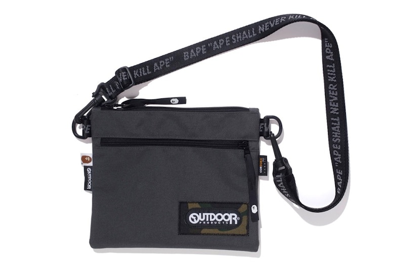 Bape crossbody 2024 bag black