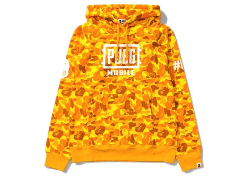 BAPE x PUBG Pan and Pullover Hoodie Boxset Yellow Men s FW19 US