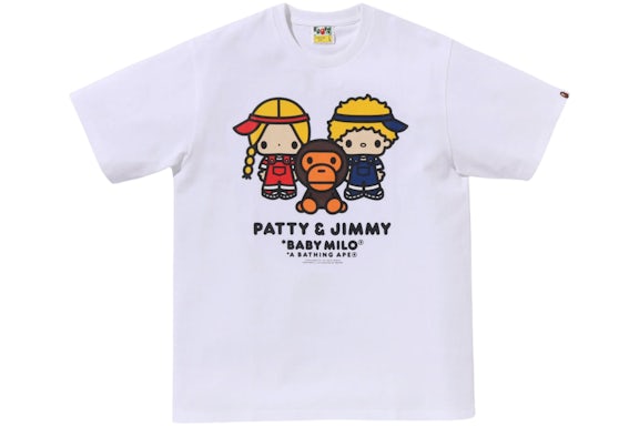 BAPE x Patty Jimmy Baby Milo Tee Blanc