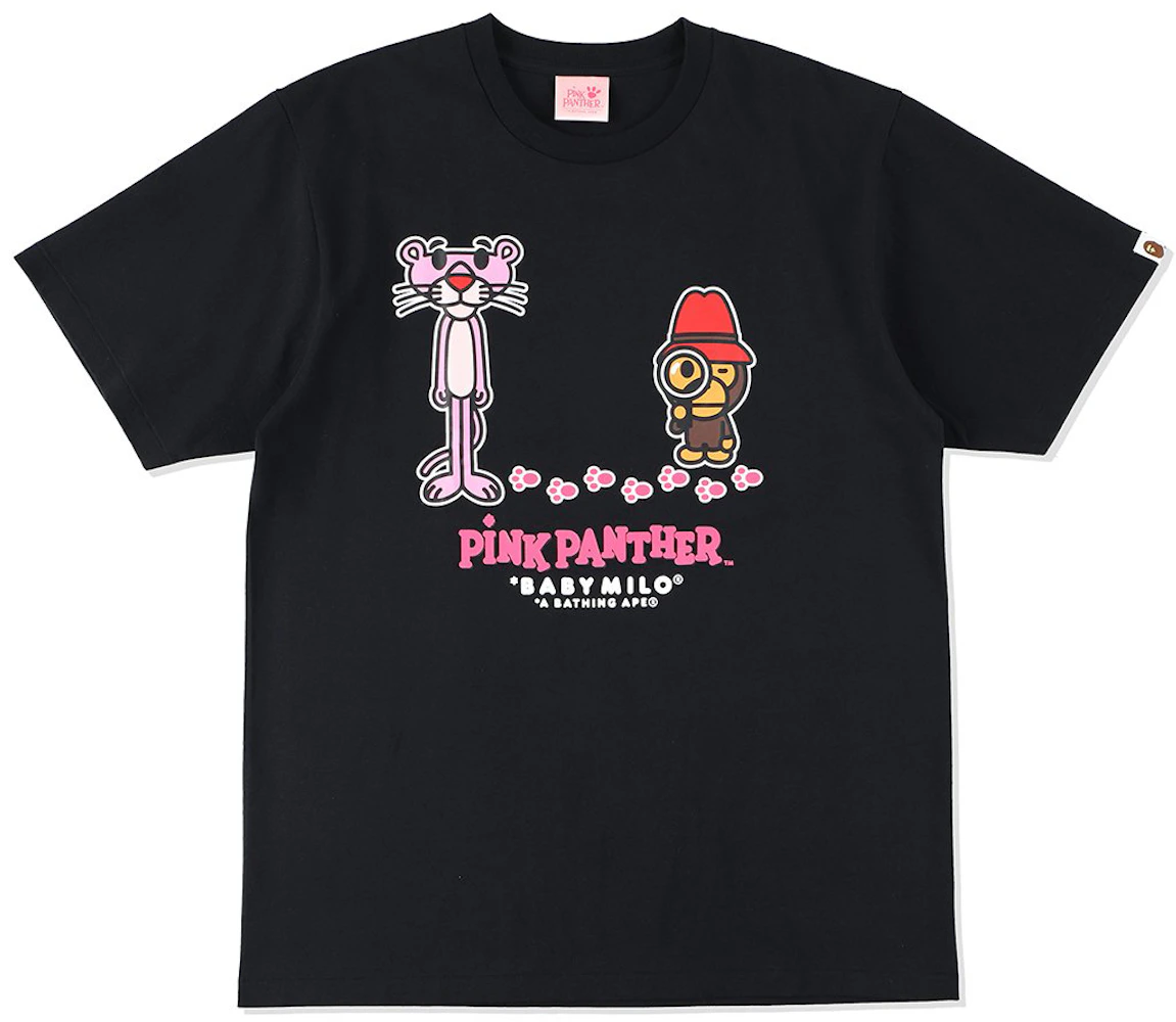 BAPE x Pink Panther Baby Milo #2 Tee Black - FW21 -