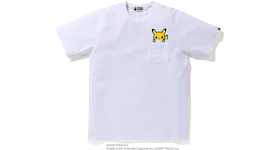 BAPE x Pokemon Pikachu Pocket Tee White